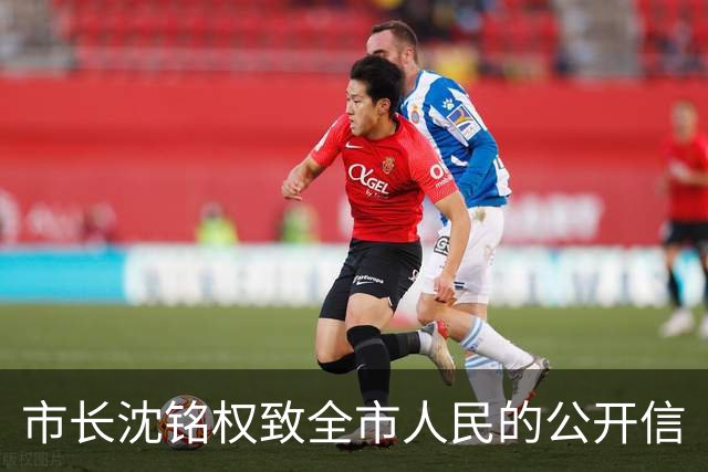 市长沈铭权致全市人民的公开信